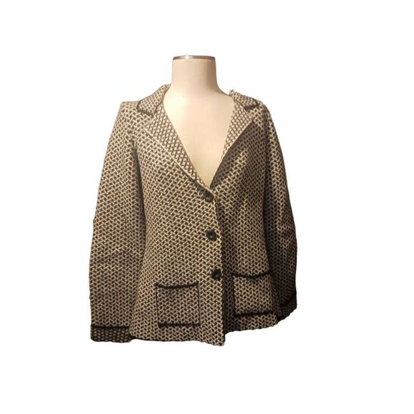 Wool blend three button cardigan blazer cocorio made in Italy - Picture 1 of 4